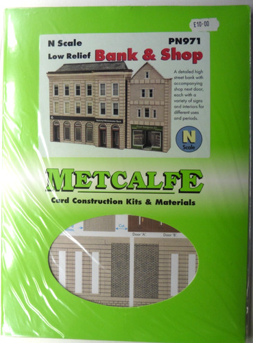 Metcalfe pn971 low relief bank - pn971,