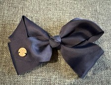 Jojo Siva Navy Blue Hair Accessories Bow Medium
