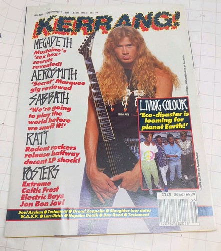 1990 kerrang issue 305 - kerrang,