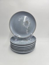 Denby Blue Dawn Tea Plates X7