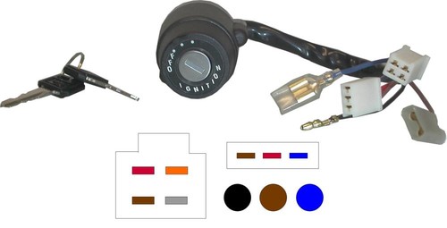 Ignition switch yamaha fs1e - ignition,