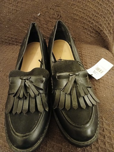 Women chunky black loafers - women's,