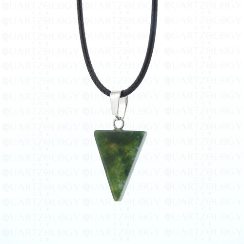 Indian agate necklace pendant - necklace,