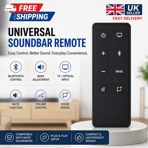 New replacement remote control - new,