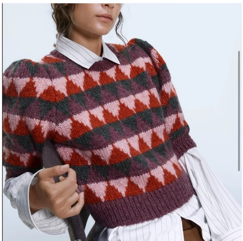 Stunning geometric design puff - design,