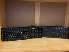 Dell SK-8115 (L100) USB Keyboard & Acer Sk9626 Wired Keyboard for PC Computer