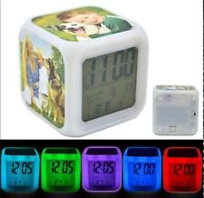 Personalised Alarm Clock Cube - 7 Colour Changing LED Digital Alarm Clock - Gift