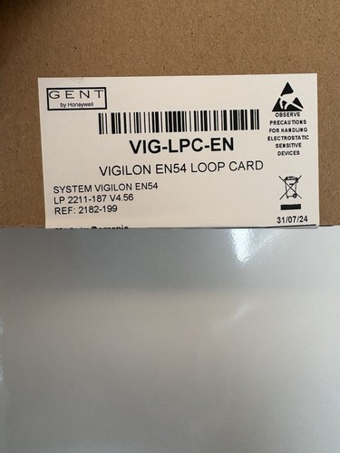 Gent vigilon en54 loop card - vigilon,