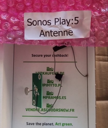Sonos play antenna - play, 5