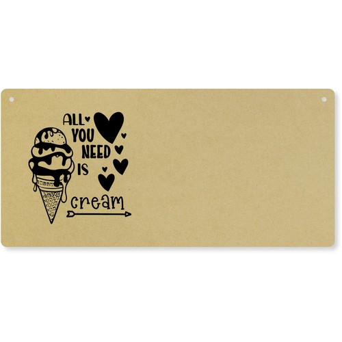Ice cream love text door - 'ice,