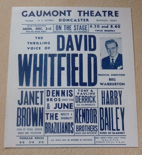 David whitfield janet brown - david,