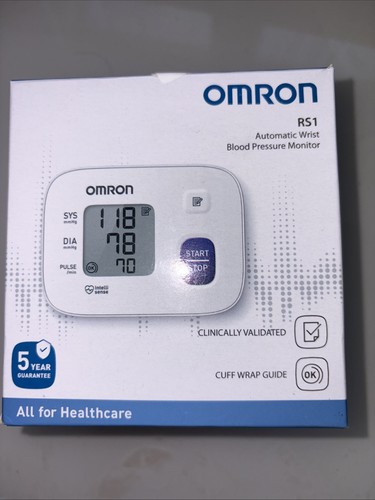 Omron rs1 wrist blood pressure - omron,