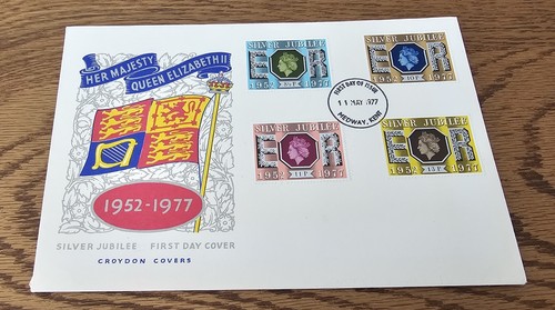 1977 fdc croydon - ~,