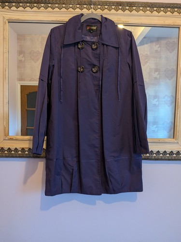 Ladies deep purple - , trench