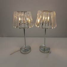 2 X Laura Ashley Capri Glass