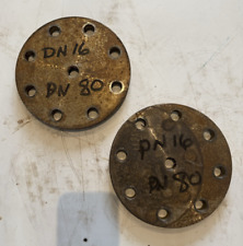 PN16 DN 80  21/2"" x 150lb Blanking Pipe  Full  Face. steel  DRILLED 1/2" NPT