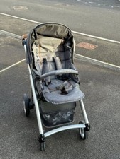 Bebecar 3 in 1 baby travel system. car seat/pushchair/pram