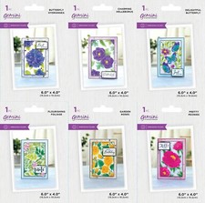 Gemini - 6 x 4" Floral Illustrated Embossing Folders by Crafters Companion