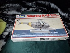 1/48 Sikorsky H19 Rescue Helicopter Revell Model Kit Started