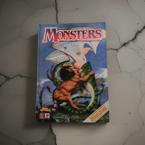 Runequest monster companion - monster,