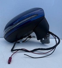 Mercedes C Class Coupe W205 Door Mirror Blue 896 Convertible - Driver Side Right