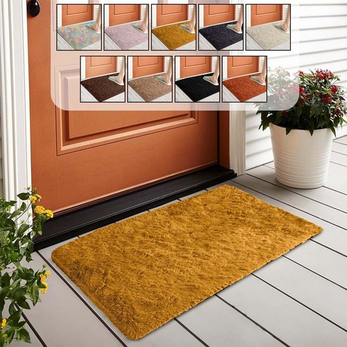 Anti slip entrance door mat - slip,
