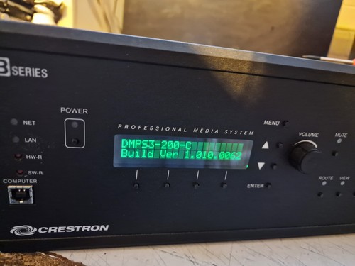 Crestron dmps3 200 series - dmps3-200-c, 3-series
