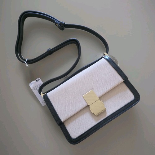 Faux leather canvas - m&s,