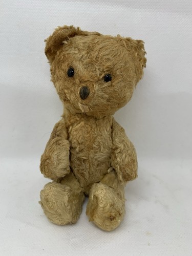 Vintage miniature mohair teddy - miniature,