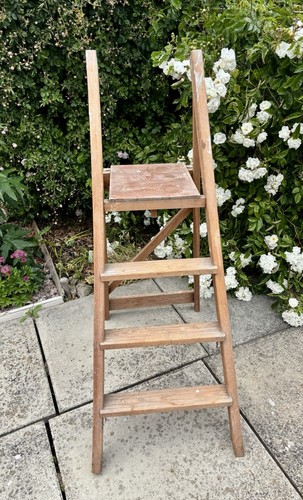 Wooden step ladder steps - step, or