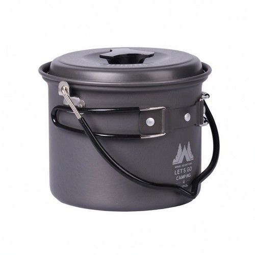 Aluminum hanging pot portable - aluminum,