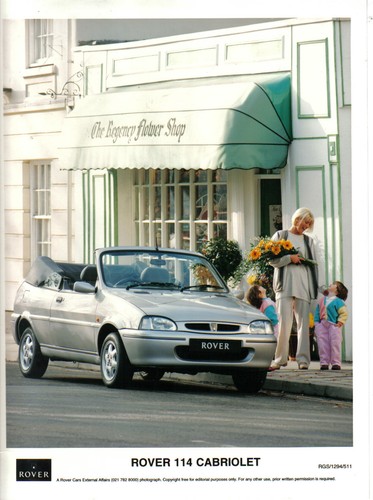 Rover 114 cabriolet original - rover,