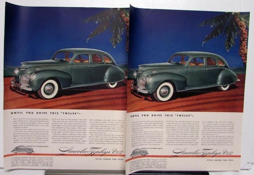 1939 lincoln zephyr v12 four - 1939,