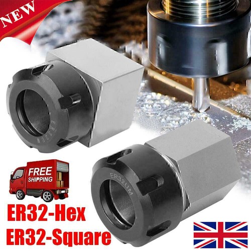 Square er32 hex collet - er32,
