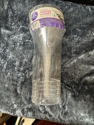 Plastic martini glasses - plastic,