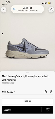 Golden goose running sole - running, mens