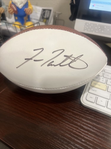 Fran tarkenton signed mini - signed,