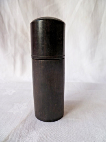 Antique gaboon ebony - screw, top