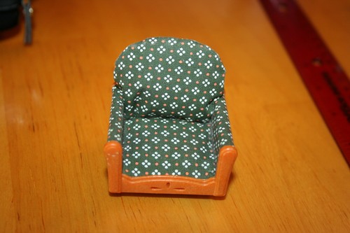 Small upholstered chair - small,