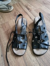 Freestep Black Comfort Leather