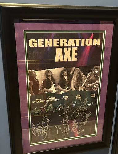 Generation axe signed poster - axe,