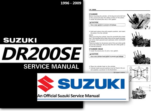 Suzuki dr200se workshop - suzuki,
