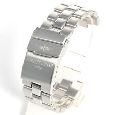 Authentic Breitling Pro 1 Steel Mens 22mm Wide Watch Bracelet Band, Short Length