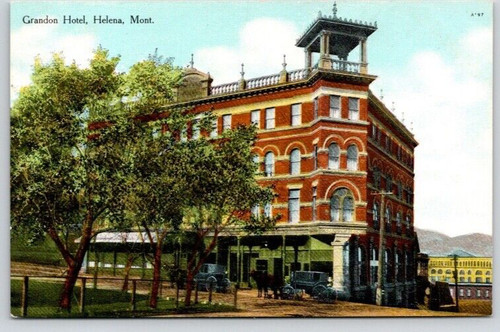 Helena montana postcard - montana,