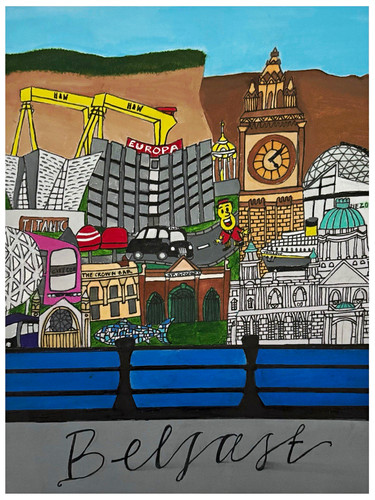 Belfast cityscape landmarks - belfast,