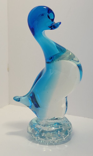 Murano vintage blue clear - murano, &