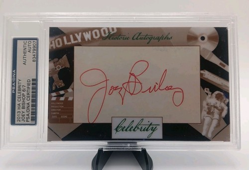 Joey bishop signed - bishop,