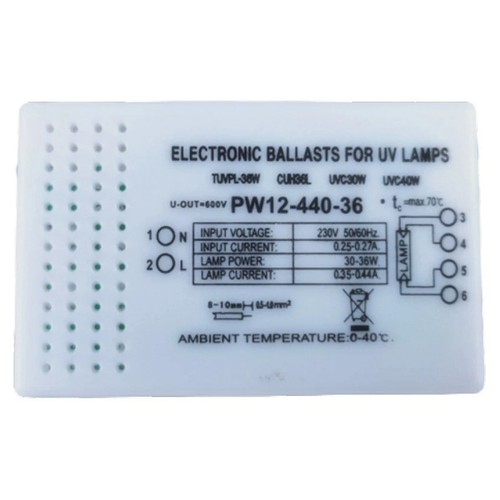 36w electronic ballasts - 30-36w,