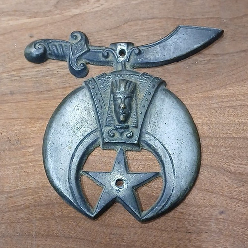 Shriners masonic metal - shriners,