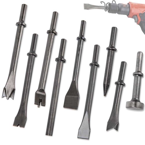 9pcs air hammer - hammer, set